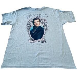 NWOT Bridgerton Colin Light Blue T-Shirt Women’s Small